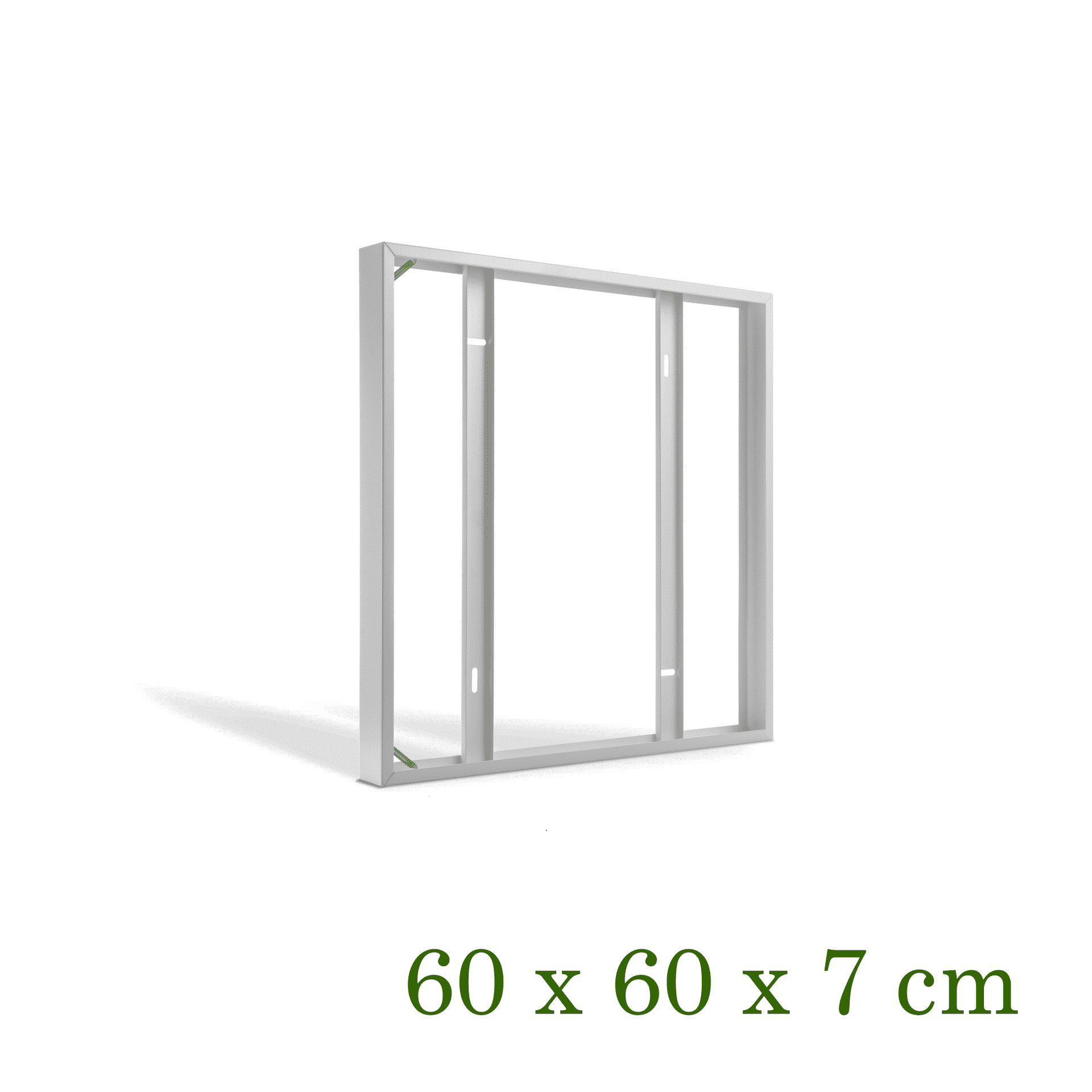 Opbouwframe voor backlit led paneel 60 x 60 CM - Outledtl.nl